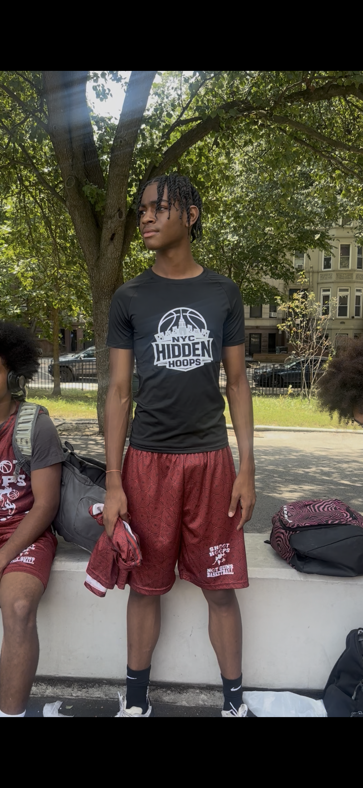 NYCHIDDENHOOPS Compression Short Sleeve T-Shirt