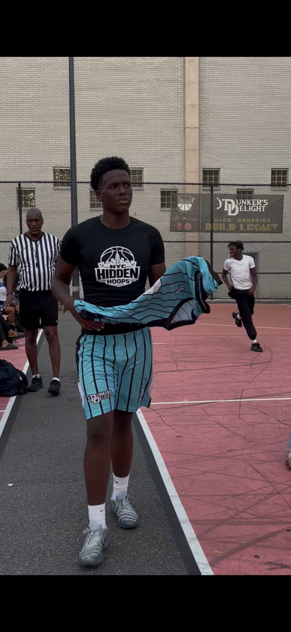 NYCHIDDENHOOPS Compression Short Sleeve T-Shirt